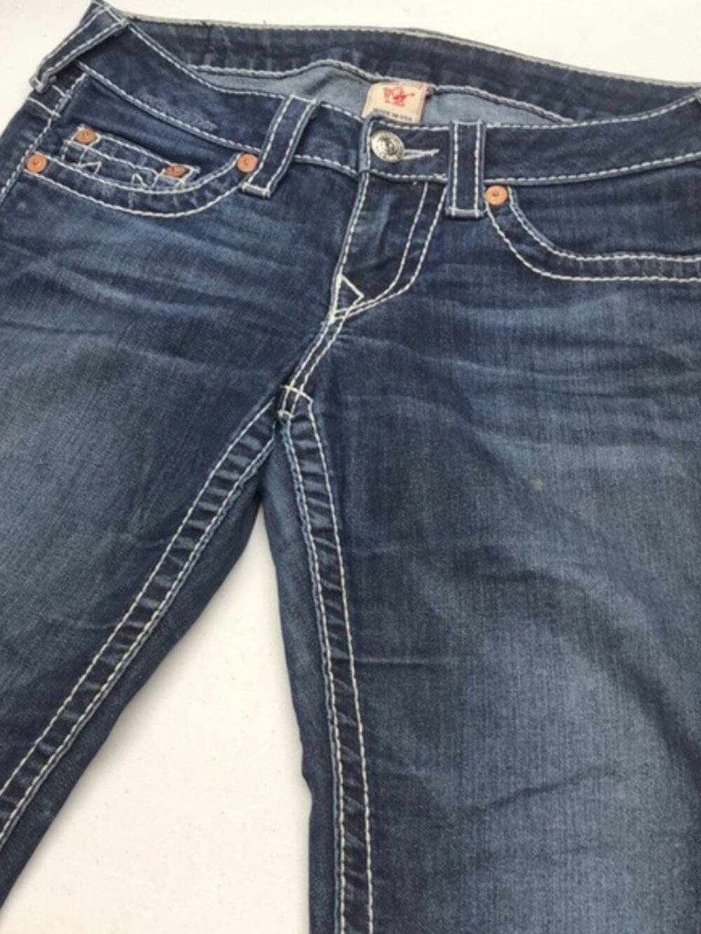 TRUE RELIGION SKINNY STYLE 28x29 AUTH WITH SERIAL NUMBER 🦋 - Picture 12 of 13